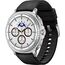 Galaxy Watch8 Classic | 46 мм | White | Hybrid/Black | S/M/L, Размер: 46 мм, Цвет: White, Тип ремешка: Hybrid, Цвет ремешка: Black, Размер ремешка: S/M/L, Подключение часов: Bluetooth / Wi-Fi
